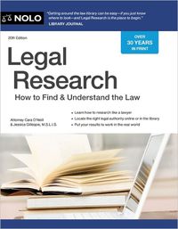 Cover image for Legal Research