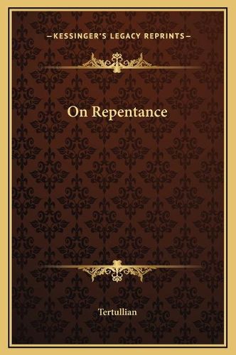 On Repentance