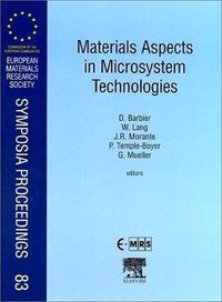 Cover image for Materials Aspects in Microsystem Technologies