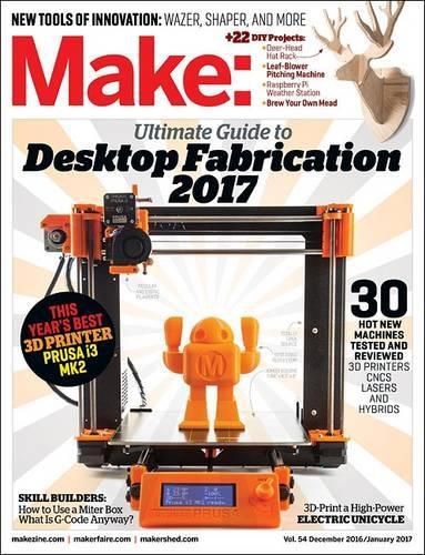 Cover image for Make: Volume 54