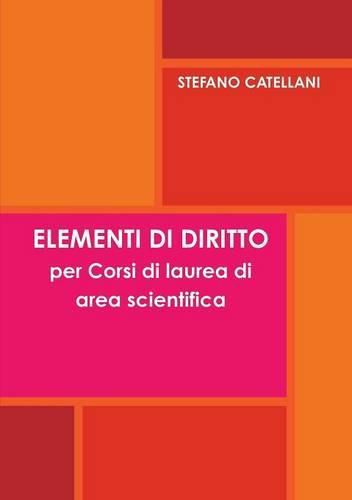 Cover image for Elementi Di Diritto Per Corsi Di Laurea Di Area Scientifica