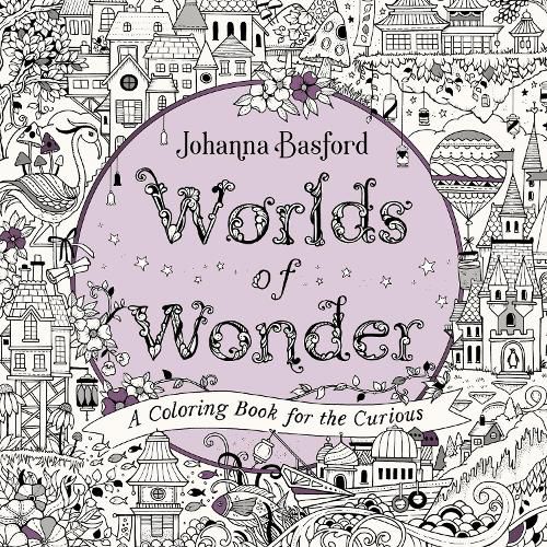 Cover image for Worlds of Wonder: A Coloring Book for the Curious