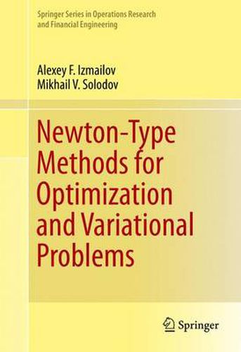 Cover image for Newton-Type Methods for Optimization and Variational Problems