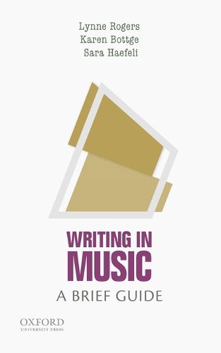 Cover image for Writing in Music: A Brief Guide