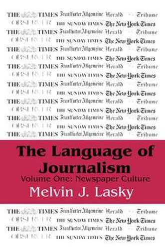 Cover image for The Language of Journalism