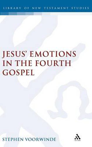 Cover image for Jesus' Emotions in the Fourth Gospel