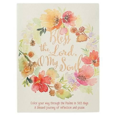 Cover image for Bless the Lord, O My Soul - Coloring Devotional