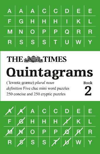 The Times Quintagrams Book 2: 500 Mini Word Puzzles