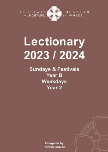 Cover image for Church in Wales Lectionary 2023-24