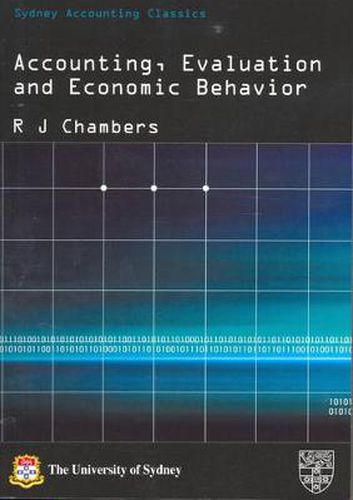 Cover image for Accounting, Evaluation and Economic Behavior