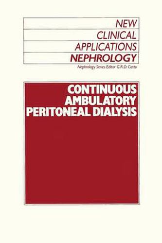 Cover image for Continuous Ambulatory Peritoneal Dialysis