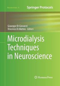 Cover image for Microdialysis Techniques in Neuroscience