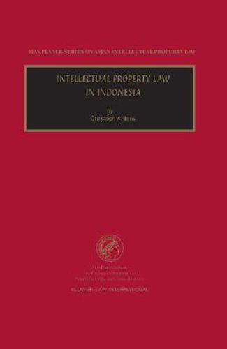 Cover image for Intellectual Property Law in Indonesia