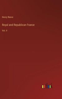 Cover image for Royal and Republican France