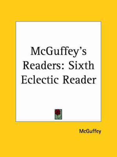 Cover image for McGuffey's Readers Vol. 3 (1879)