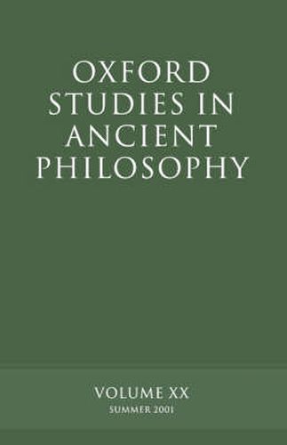 Cover image for Oxford Studies in Ancient Philosophy