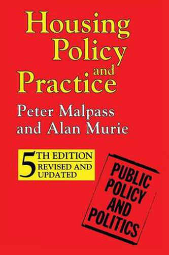 Cover image for Housing Policy and Practice