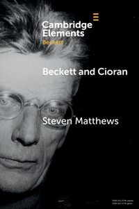 Cover image for Beckett and Cioran