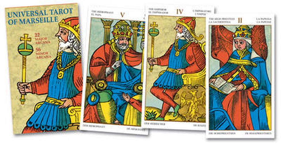 Cover image for Universal Tarot of Marseille: Tarot Deck