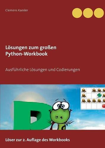 Cover image for Loesungen zum grossen Python-Workbook: Ausfuhrliche Musterloesungen