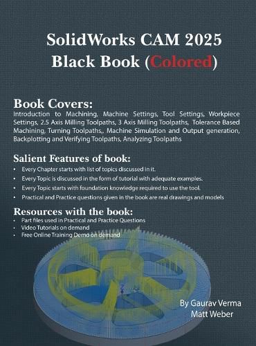 Cover image for SolidWorks CAM 2025 Black Book