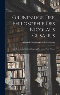 Cover image for Grundzuege der Philosophie des Nicolaus Cusanus