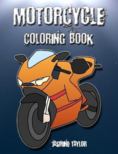 Cover image for Motorcycle Coloriong Book