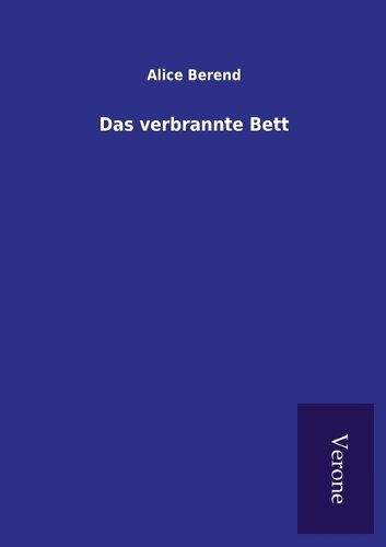 Cover image for Das verbrannte Bett