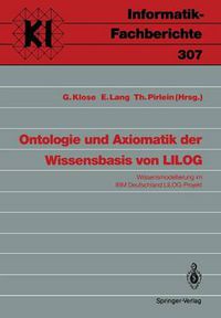 Cover image for Ontologie Und Axiomatik Der Wissensbasis Von LILOG