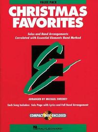 Cover image for Essential Elements Christmas Favorites: 37 Part Books, Conductor Score & CD