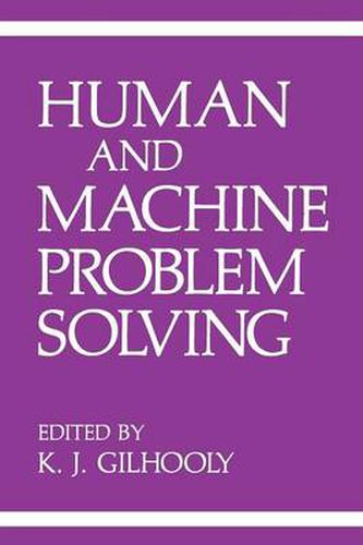 Cover image for Human and Machine Problem Solving