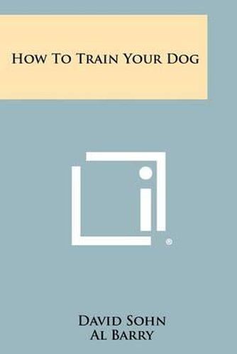 Cover image for How to Train Your Dog