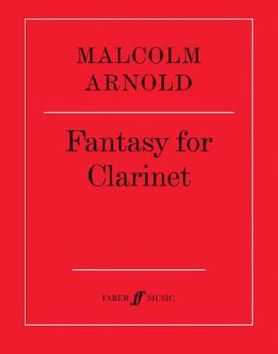 Cover image for Fantasy for Clarinet