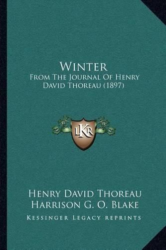 Cover image for Winter: From the Journal of Henry David Thoreau (1897)