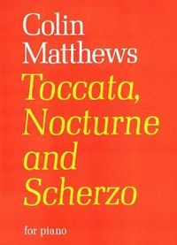 Cover image for Toccata, Nocturne and Scherzo