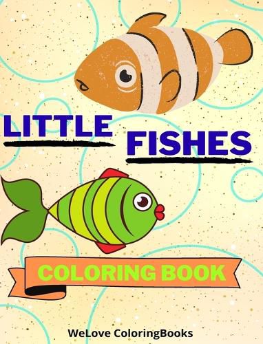 Cover image for Little Fishes Coloring Book