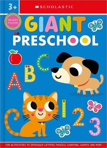 Cover image for Giant Preschool Workbook- Scholastic Early Learners (Workbook)