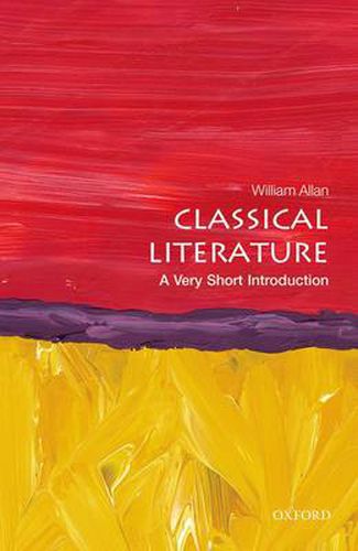 Cover image for Classical Literature: A Very Short Introduction