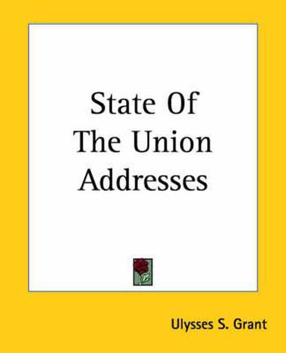 Cover image for State Of The Union Addresses