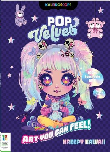 Cover image for Kaleidoscope Pop Velvet Colouring Kreepy Kawaii