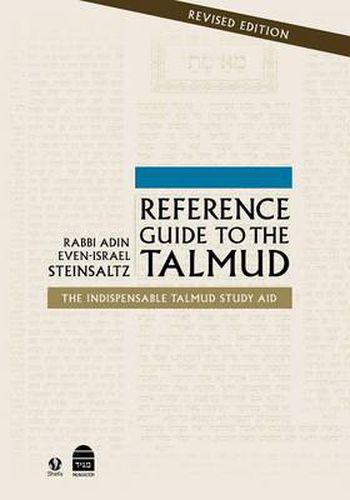 Cover image for A Reference Guide to the Talmud