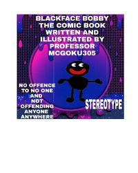 Cover image for Blackface Bobby The Comic Book Volume One