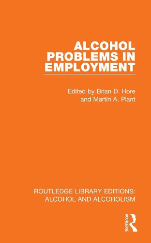Cover image for Alcohol Problems in Employment