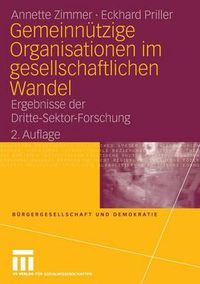 Cover image for Gemeinnutzige Organisationen im gesellschaftlichen Wandel: Ergebnisse der Dritte-Sektor-Forschung
