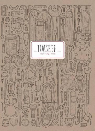 Cover image for Toolshed Coloring Book