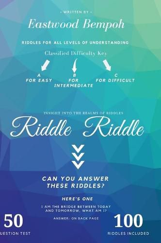 Cover image for Riddle Riddle