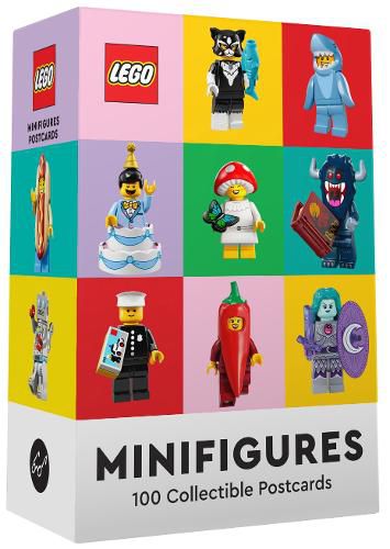 Cover image for LEGO Minifigures: 100 Collectible Postcards