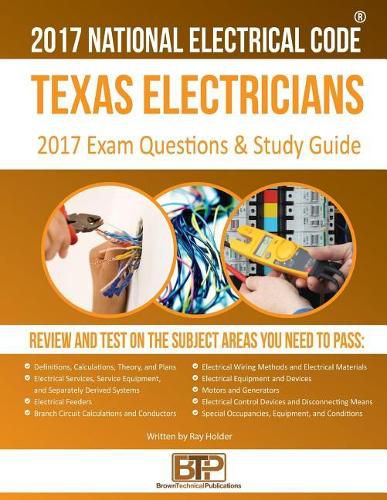 Cover image for Texas Electricians Practice Exams and Study Guide