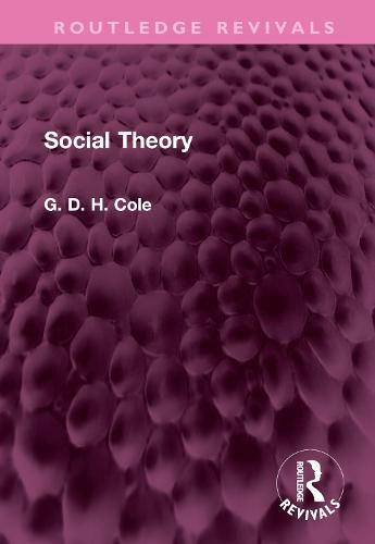 Cover image for Social Theory