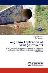 Cover image for Long-Term Application of Sewage Effluents